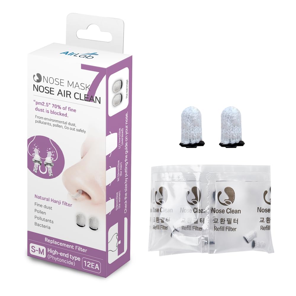 Amazon.com: Nose Mask Nose Air Clean 7 Replacement Filter (High